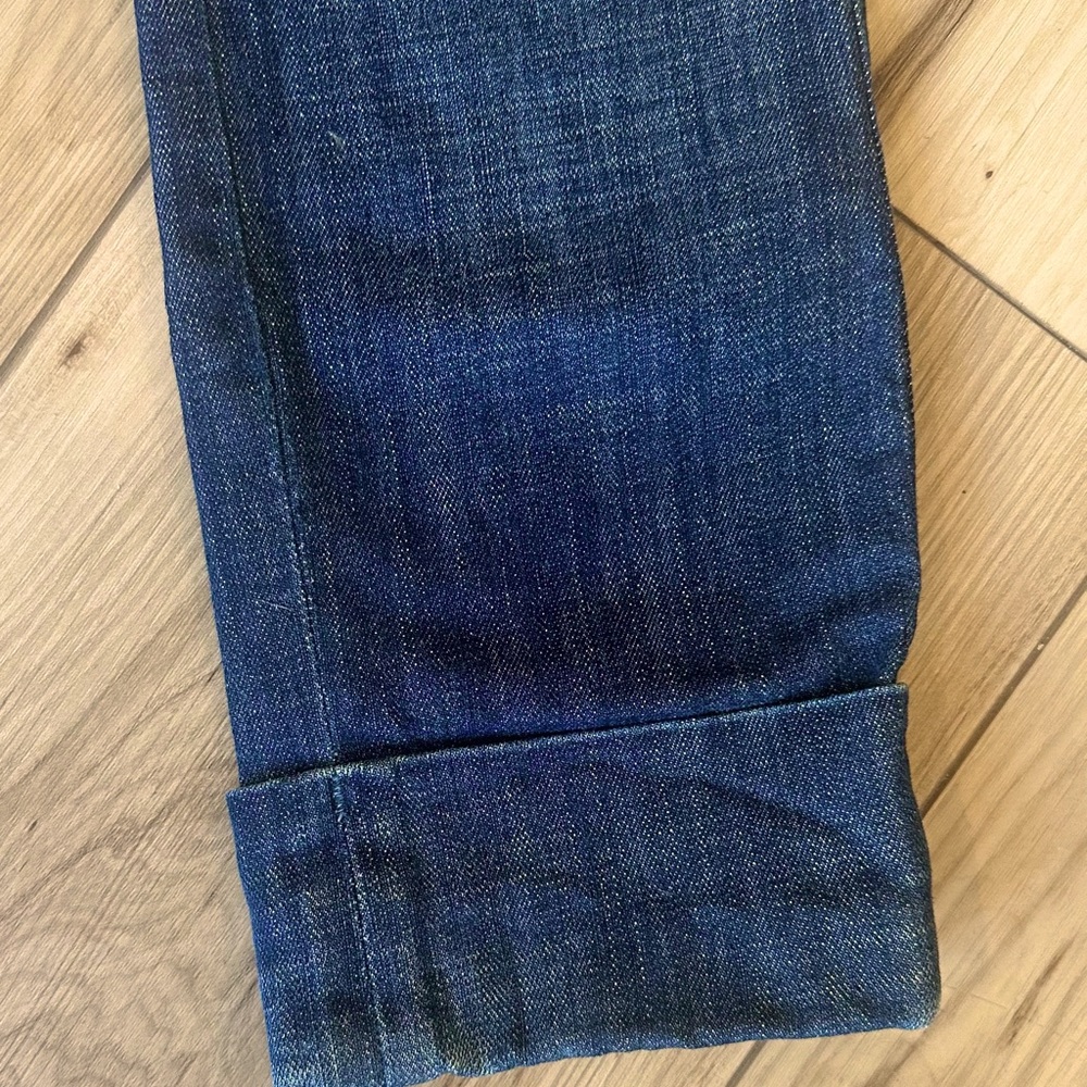 Y2K FRANKIE B ULTRA LOW CAPRI CUFFED JEANS - Picture 8 of 11